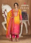Inaya By Rangoon Pure Muslin Kurti With Bottom Dupatta